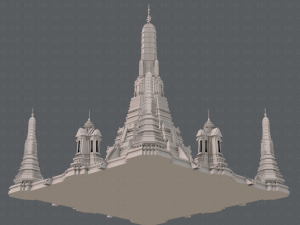 wat arun model Model 3D