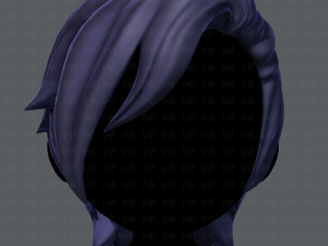 3d hair style for boy v08 3D Model