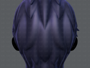 3d hair style for boy v08 3D Model