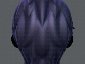 3d hair style for boy v08 3D Model