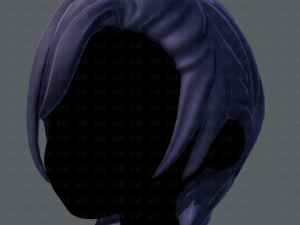 3d hair style for boy v08 3D Model