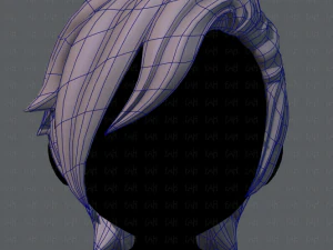 3d hair style for boy v08 3D Model