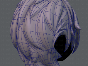 3d hair style for boy v08 3D Model