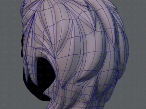 3d hair style for boy v08 3D Model