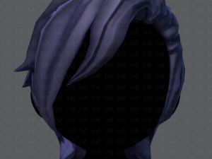 3d hair style for boy v08 3D Model