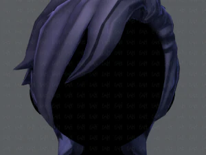 3d hair style for boy v08 3D Model