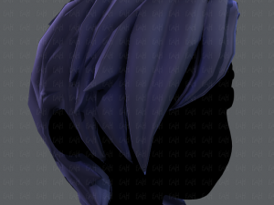 3d hair style for boy v08 3D Model