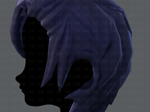 3d hair style for boy v08 3D Model