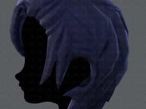 3d hair style for boy v08 3D Model