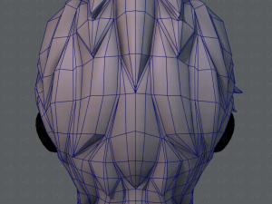 3d hair style for boy v08 3D Model