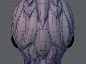 3d hair style for boy v08 3D Model