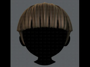 3d hair style for boy v09 3D Model