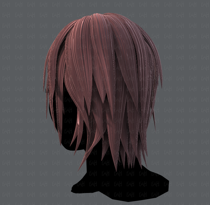 3d hair style for boy v06 3D Model in Other 3DExport