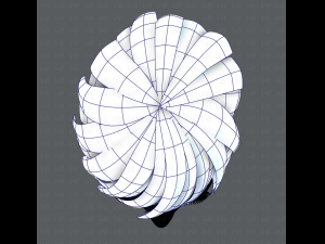 3d hair style for woman typeb v01 3D 模型