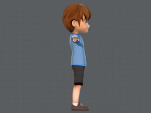 boy character 3D Model