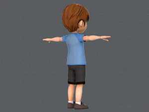 boy character 3D Model