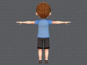 boy character 3D Модель