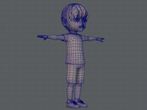 boy character 3D Модель