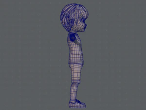 boy character 3D Model