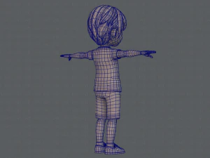 boy character 3D Model