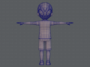 boy character 3D Модель