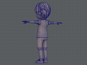 boy character 3D Модель