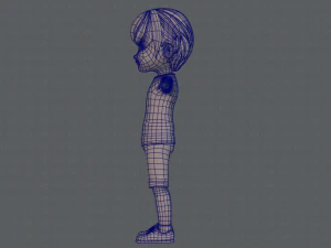 boy character 3D Model