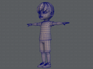 boy character 3D Модель
