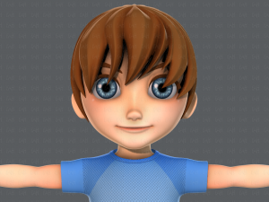 boy character 3D Модель