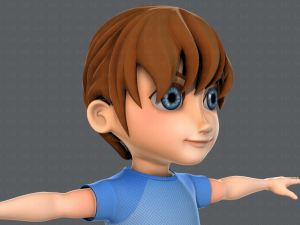 boy character 3D Модель