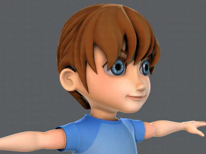 boy character 3D Model