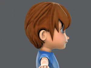 boy character 3D Model