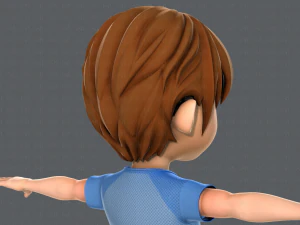 boy character 3D Model