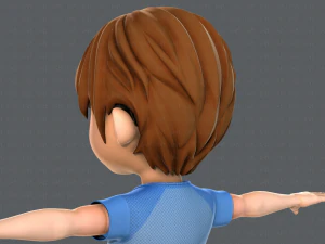 boy character 3D Model