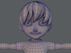 boy character 3D Модель