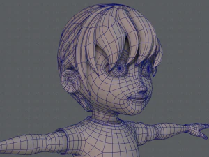 boy character 3D Model
