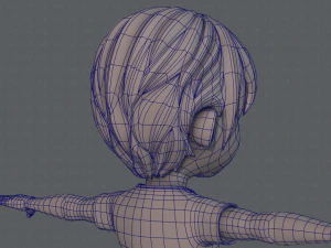 boy character 3D Model