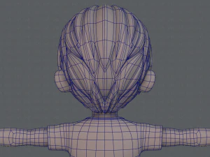 boy character 3D Model