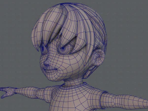 boy character 3D Model