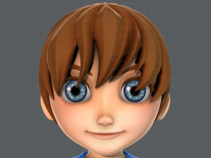 boy character 3D Модель