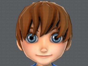 boy character 3D Модель