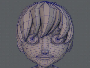 boy character 3D Model