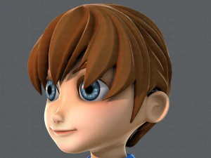 boy character 3D Model