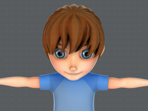 boy character 3D Модель