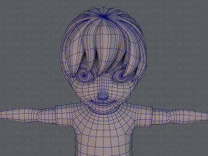 boy character 3D Модель