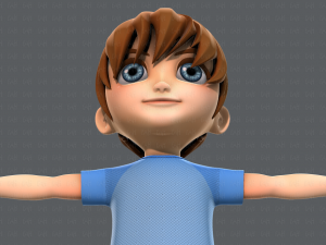 boy character 3D Модель