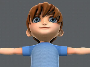 boy character 3D Model