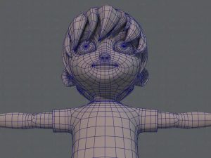 boy character 3D Model