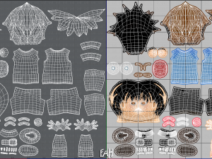 boy character 3D Модель
