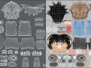 boy character 3D Model